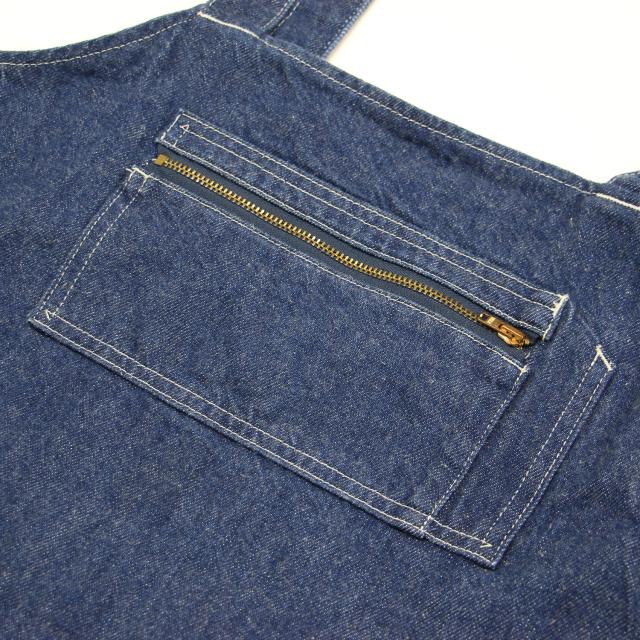 DANTON ダントン ワンピース インディゴ サイズ:36(S) | 24春夏 デニム ジャンパー スカート ワンピース | サロペット | ロング丈 Aライン フレア コットン | トップス ドレス | 日本製【レディース】【中古】【K4566】