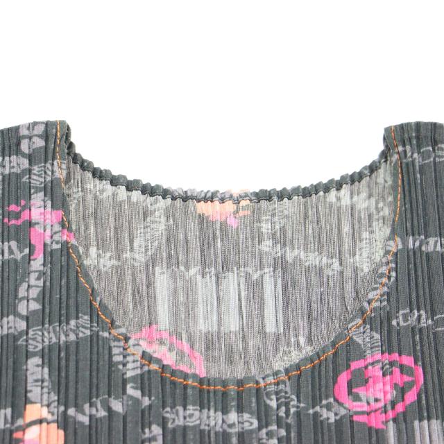 PLEATS PLEASE プリーツプリーズ ワンピース グレー サイズ:4(XL