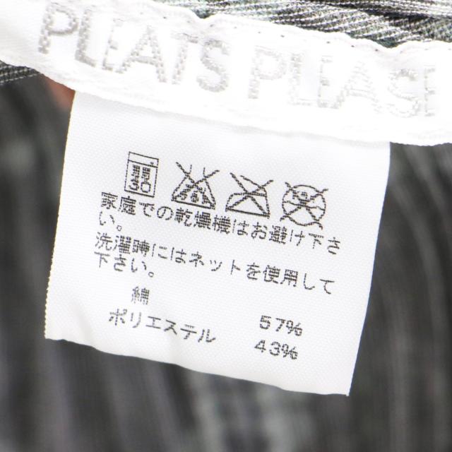 PLEATS PLEASE プリーツプリーズ ワンピース グレー サイズ:4(XL