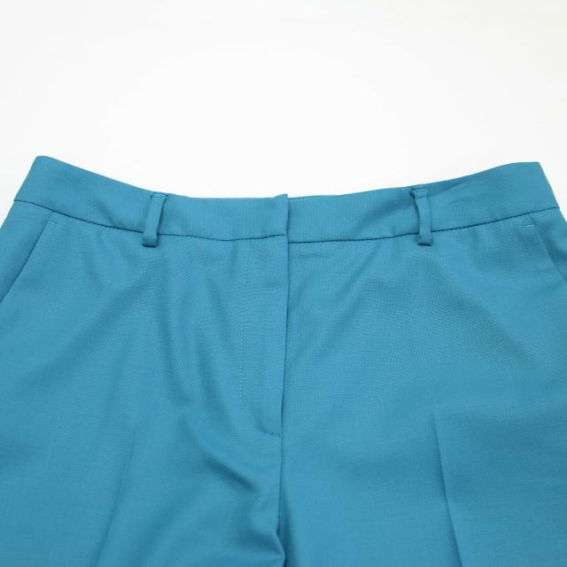 TOMORROWLAND collection トゥモローランド コレクション パンツ ブルー サイズ:36(9号) | 20春夏 タスマニアウールオックス ミディ シガレットパンツ / スラックス センタープレス ストレート | 日本製 | ボトムス ズボン【レディース】【K4566】 TOMORROWLAND collection トゥモローランド コレクション パンツ