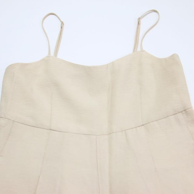 Ballsey ボールジー サロペット ライトベージュ サイズ:36(9号) | 23春夏 ウェーブ ドビー Iライン サロペット / オールインワン | キャミソール ストラップ | ボトムス ズボン【レディース】【中古】【K4562】_4