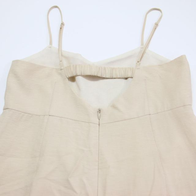 Ballsey ボールジー サロペット ライトベージュ サイズ:36(9号) | 23春夏 ウェーブ ドビー Iライン サロペット / オールインワン | キャミソール ストラップ | ボトムス ズボン【レディース】【中古】【K4562】_5