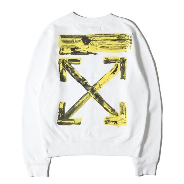 OFF-WHITE オフホワイト グラフィックスウェットM オフホワイト スウェット M OFF-WHITE オフホワイト グラフィック