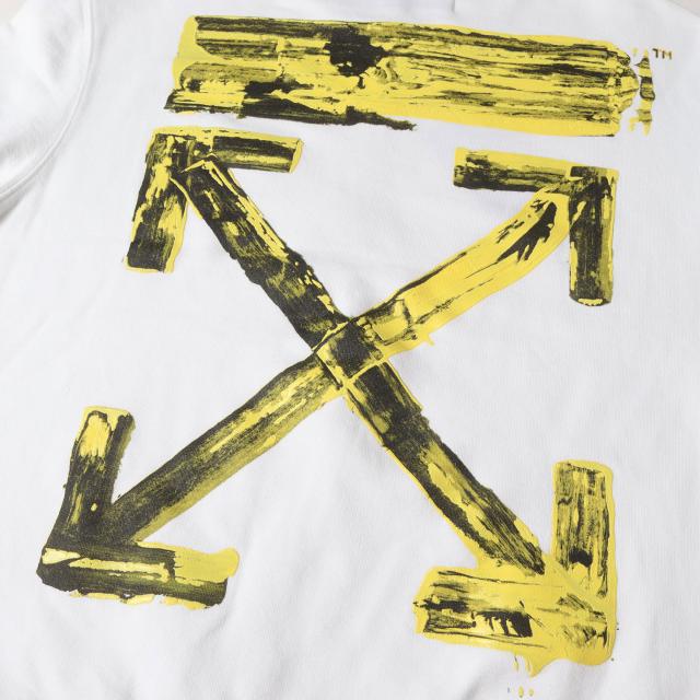 OFF-WHITE オフホワイト スウェット ホワイト 白 サイズ:M | ペンキ アロー クルーネック スウェットシャツ | トップス トレーナー プルオーバー 【メンズ】【中古】【K4563】_4