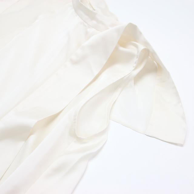 Sacai サカイ ブラウス オフホワイト 白 サイズ:2(M) | 25春夏 サテン
