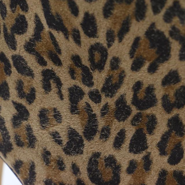 MANOLO BLAHNIK マノロブラニク ブーツ ブラウン系 サイズ:36.5(23.5cm) | レオパード ピンヒール ショートブーツ / ブーティ— | ポインテッドトゥ ハイヒール ヒョウ柄 | イタリア製 ブランド | シューズ 靴【レディース】【中古】【K4563】