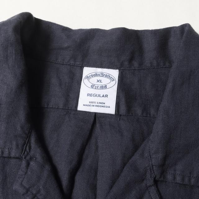 BROOKS BROTHERS ブルックスブラザーズ シャツ ネイビー 紺 サイズ:XL