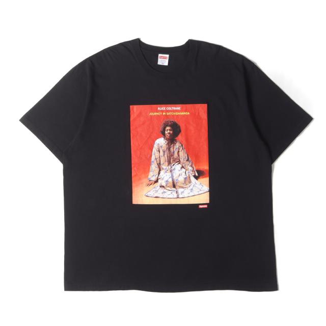 Supreme シュプリーム Tシャツ ブラック 黒 サイズ:XXL | 24SS Alice Coltrane アルバムアート クルーネック Tシャツ (Satchidananda Tee) | トップス カットソー 半袖【メンズ】【中古】【美品】【K4564】