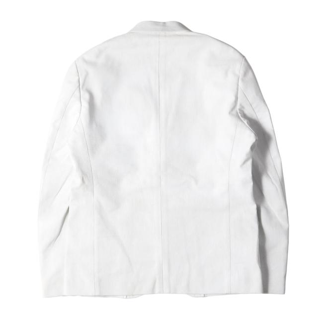 JUNYA WATANABE MAN COMME des GARCONS ジュンヤワタナベ マン コムデギャルソン ジャケット オフホワイト 白 サイズ:M | 25SS ペイント コーティング加工 デニム 段返り3B ブレザー (Coated Denim Jacket WO-J016) | 日本製 | アウター 上着【メンズ】【K4564】_1