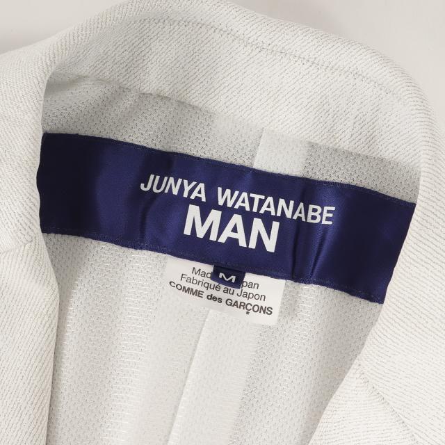 JUNYA WATANABE MAN COMME des GARCONS ジュンヤワタナベ マン コムデギャルソン ジャケット オフホワイト 白 サイズ:M | 25SS ペイント コーティング加工 デニム 段返り3B ブレザー (Coated Denim Jacket WO-J016) | 日本製 | アウター 上着【メンズ】【K4564】_2