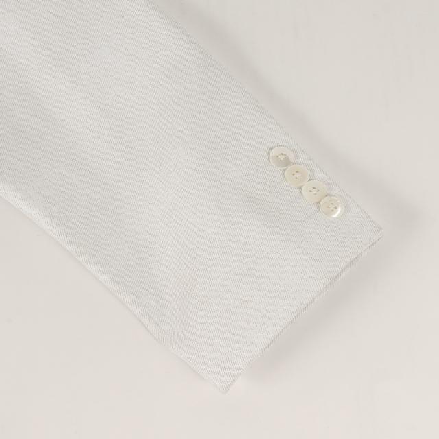 JUNYA WATANABE MAN COMME des GARCONS ジュンヤワタナベ マン コムデギャルソン ジャケット オフホワイト 白 サイズ:M | 25SS ペイント コーティング加工 デニム 段返り3B ブレザー (Coated Denim Jacket WO-J016) | 日本製 | アウター 上着【メンズ】【K4564】_5