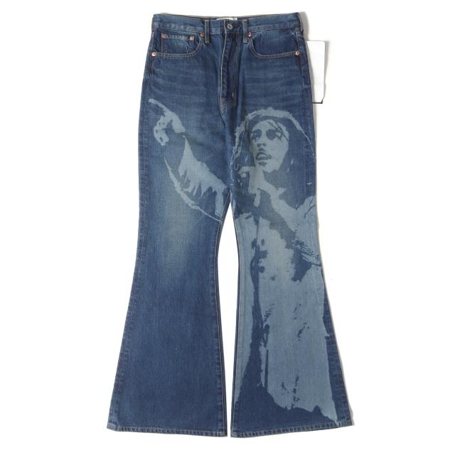 ジュンヤワタナベ フレアパンツ JUNYA WATANABE,ジュンヤワタナベ,Levi's Wネーム フレアデニムパンツ