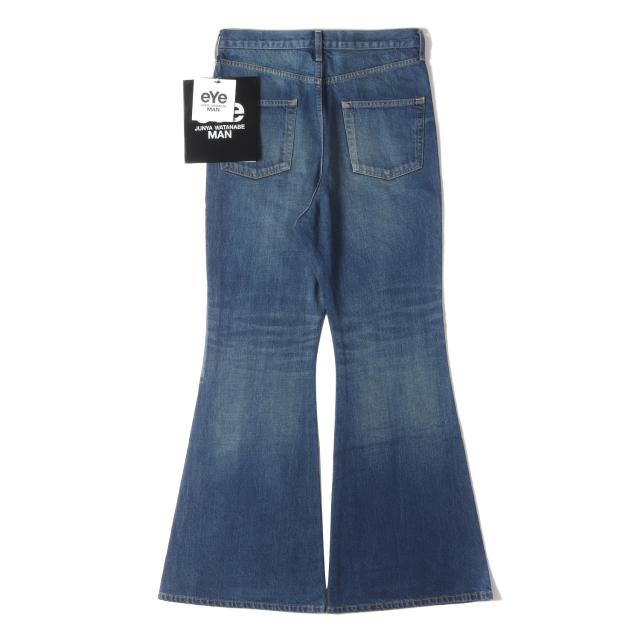 ジュンヤワタナベ フレアパンツ Levi'sWネーム ジップデザインフレアパンツ JP―P202