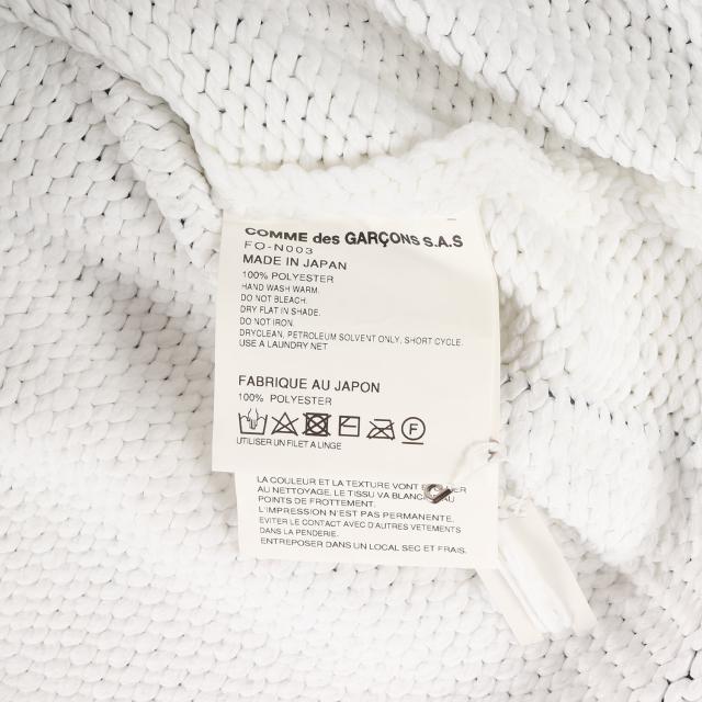 COMME des GARCONS SHIRT コムデギャルソン シャツ ニット ホワイト グリーン ブルー系 サイズ:M | 25SS タータンチェック 転写プリント ミドルゲージ ポリ ニット (FO-N003) | トップス セーター | 日本製【メンズ】【K4564】_3