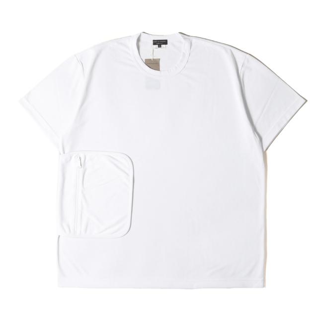 COMME des GARCONS HOMME PLUS コムデギャルソン オムプリュス Tシャツ ホワイト 白 サイズ:S | 25SS ポケッタブル ジップポケット Tシャツ (PO-T018) | 日本製 | トップス カットソー 半袖【メンズ】【K4564】