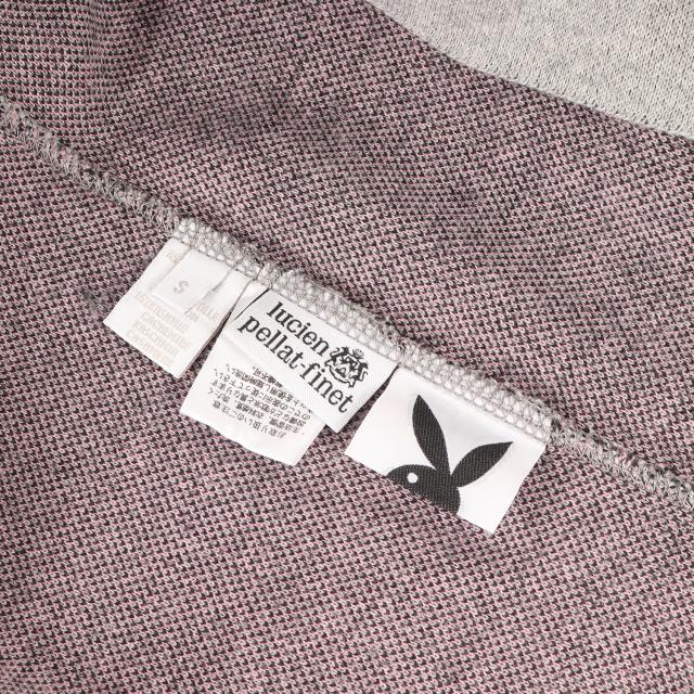 lucien pellat-finet ルシアンペラフィネ ニット グレー サイズ:S | PLAYBOY ラインストーン ラビットヘッド&スカル コットン/カシミヤ ニット | トップス セーター プルオーバー【メンズ】【中古】【美品】【K4565】_2