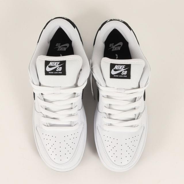 NIKE ナイキ サイズ:US8.5(26.5cm) | SB DUNK LOW PRO (HF3704-100) ダンクロー プロ | ホワイト ブラック 白黒 | ローカット スニーカー シューズ 靴【メンズ】【K4566】