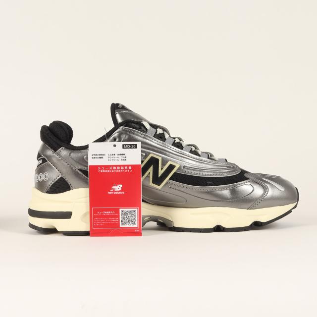 NEW BALANCE ニューバランス サイズ:US10.5 D(28.5cm) | 24SS M1000 SL | シルバー ブラック | ローカット スニーカー シューズ 靴【メンズ】【K4566】