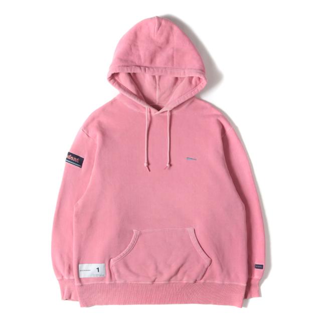 DESCENDANT ディセンダント パーカー ピンク サイズ:1 | GRATEFUL DEAD サークル スカルマーク スウェットパーカー (VORTEX PIGMENT DYE HOODED SWEAT SHIRT) | 日本製 | トップス フーディー | コラボ【メンズ】【中古】【K4566】 DESCENDANT ディセンダント パーカー ピンク サイズ:1 | GRATEFUL DEAD