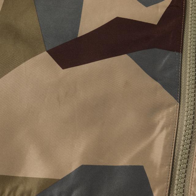 F.C.Real Bristol エフシーレアルブリストル パーカー ベージュ迷彩 サイズ:XL | 幾何学 迷彩 プラクティス ナイロン パーカー (CAMOUFLAGE PRACTICE JACKET) | アウター ジャケット ブルゾン 上着【メンズ】【中古】【K4566】