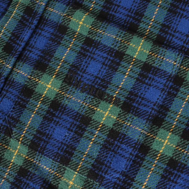 Supreme シュプリーム シャツ ブルー×グリーン サイズ:S | 23AW フード付き 裏地キルティング チェック ネルシャツ (Tartan Flannel Hooded Shirt) | トップス カジュアルシャツ 長袖【メンズ】【中古】【美品】【K4570】_4