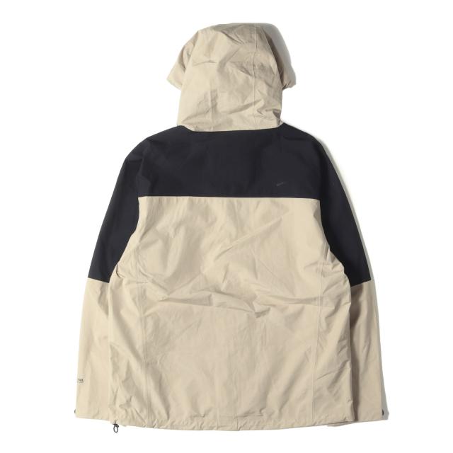 TIGORA ティゴラ ジャケット ベージュ ブラック サイズ:XL | 21AW GORE-TEX INFINIUM 2レイヤー マウンテンパーカー | アウター ブルゾン コート 上着【メンズ】【中古】【K4568】_1