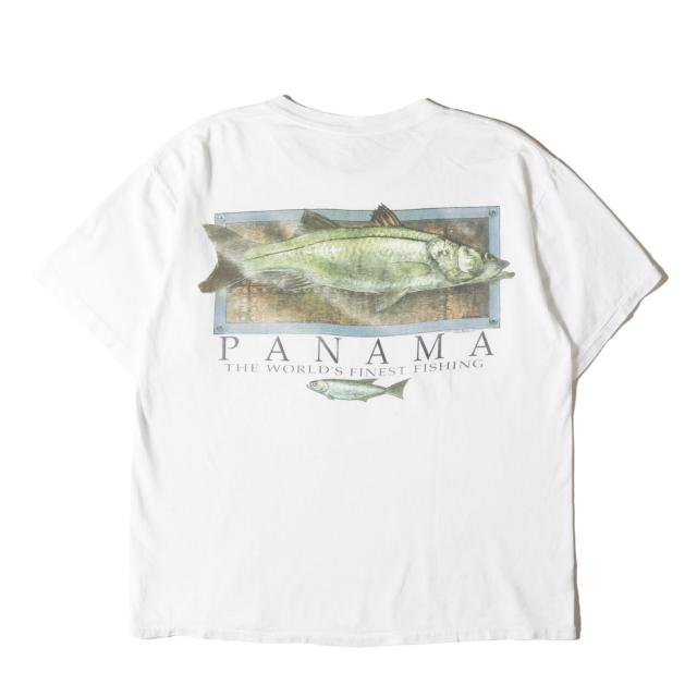 90s - 00s ヴィンテージ古着 | 90s パナマ シーバス Tシャツ | USA製 TSF SPORTSWEAR | ホワイト 白 サイズ:XL | 90年代 | トップス カットソー 半袖【メンズ】【中古】【K4568】