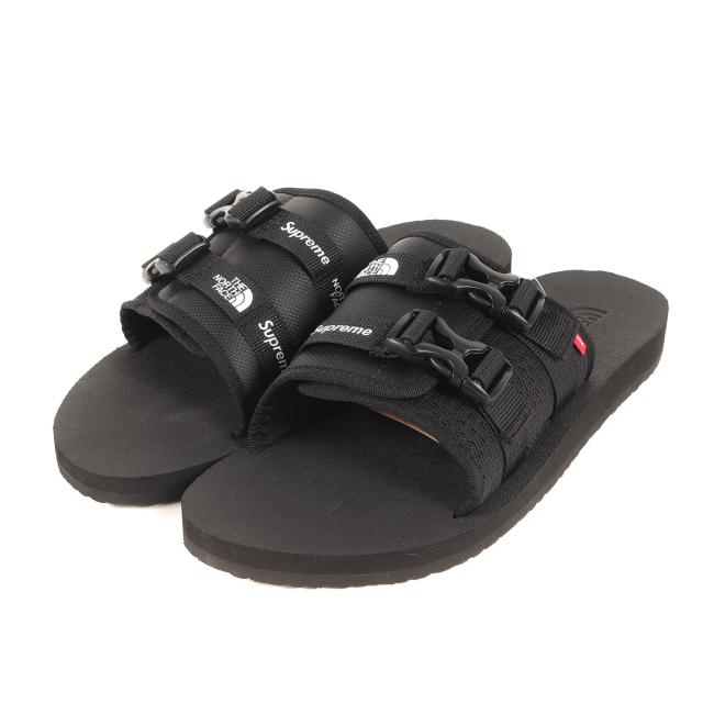 Supreme シュプリーム ブラック 黒 サイズ:US10(28.0cm) | 22SS THE NORTH FACE トレッキング サンダル (Trekking Sandal) | コラボ シューズ 靴【メンズ】【K4570】