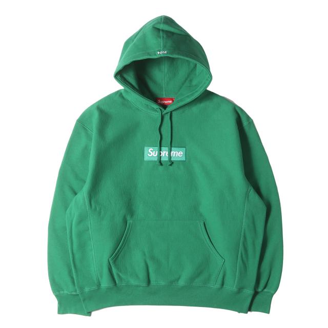 Supreme シュプリーム パーカー グリーン サイズ:L | 24AW ボックスロゴ スウェットパーカー (Box Logo Hooded Sweatshirt) | トップス フーディー プルオーバー【メンズ】【K4571】