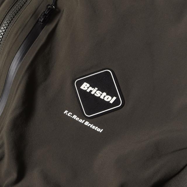 F.C.Real Bristol エフシーレアルブリストル ジャケット カーキ サイズ:XL | 24AW ストレッチ ソフトシェル フルジップ ブルゾン (LYCRA HOODED BLOUSON) | アウター ブルゾン 上着【メンズ】【K4571】