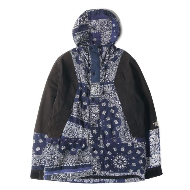 READYMADE レディメイド ジャケット ネイビー 紺 サイズ:2 | 21SS ヴィンテージバンダナ マウンテンパーカー (MOUNTAIN PARKA) | アウター ジャケット 上着【メンズ】【中古】【K4571】
