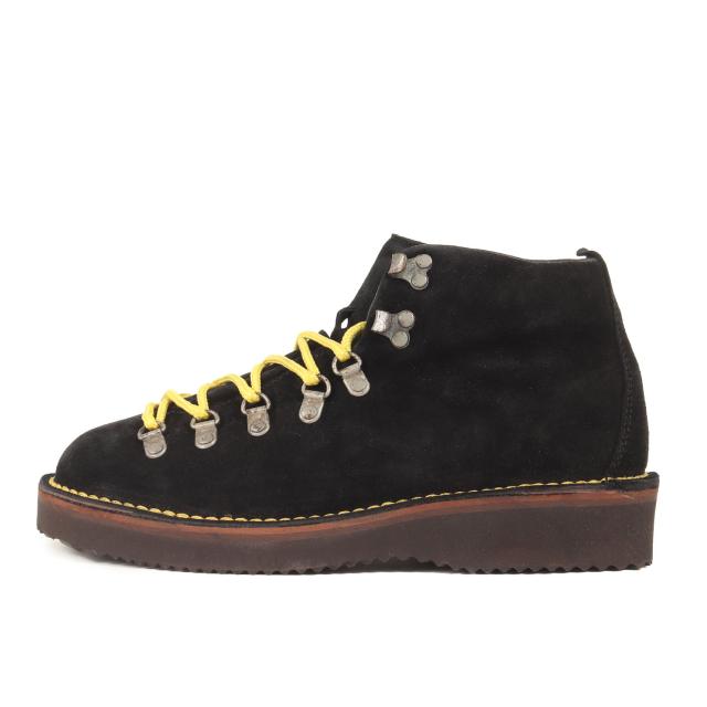UNITED ARROWS ユナイテッドアローズ ブラック 黒 サイズ:42(27.0cm) | スウェード クライミング ブーツ (AC CLIMBING BOOTS 1431-499-2853) | Authentic Century | ブランド シューズ 靴【メンズ】【中古】【美品】【K4572】