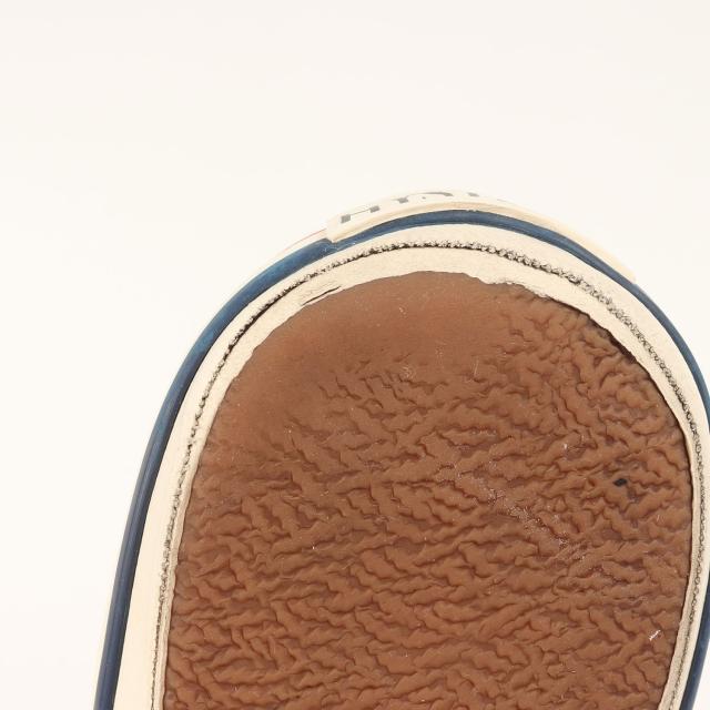 HYSTERIC GLAMOUR ヒステリックグラマー ホワイト 白 サイズ:US8(26.0cm) | BREAK IT UP レザー レースアップ ハイカット スニーカー | ブランド シューズ 靴【メンズ】【中古】【K4572】