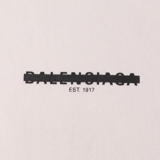 BALENCIAGA バレンシアガ パーカー ペールライトピンク サイズ:2 | 22AW テーピングロゴ スウェットパーカー (Oversized Hoodie 697879 TMVH2) | 裏起毛 | トップス フーディー【メンズ】【中古】【K4573】_4