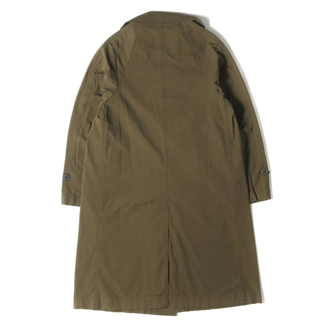 ALPHA アルファ コート ダークカーキ サイズ:M | ストレッチ コットン