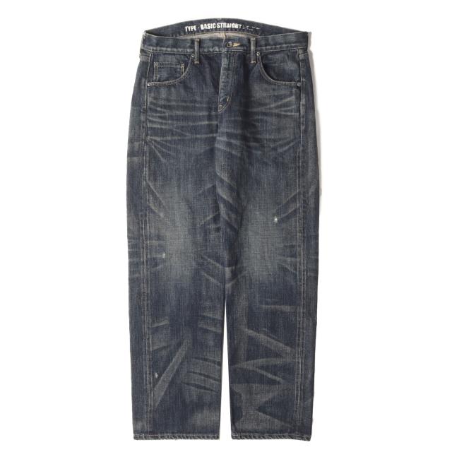 NEIGHBORHOOD ネイバーフッド パンツ インディゴ サイズ:M | ウォッシュド ベーシック デニムパンツ (WASHED. BASIC / 14OZ-PT) | ボトムス ジーンズ ジーパン【メンズ】【中古】【K4575】 NEIGHBORHOOD ネイバーフッド パンツ インディゴ サイズ:M