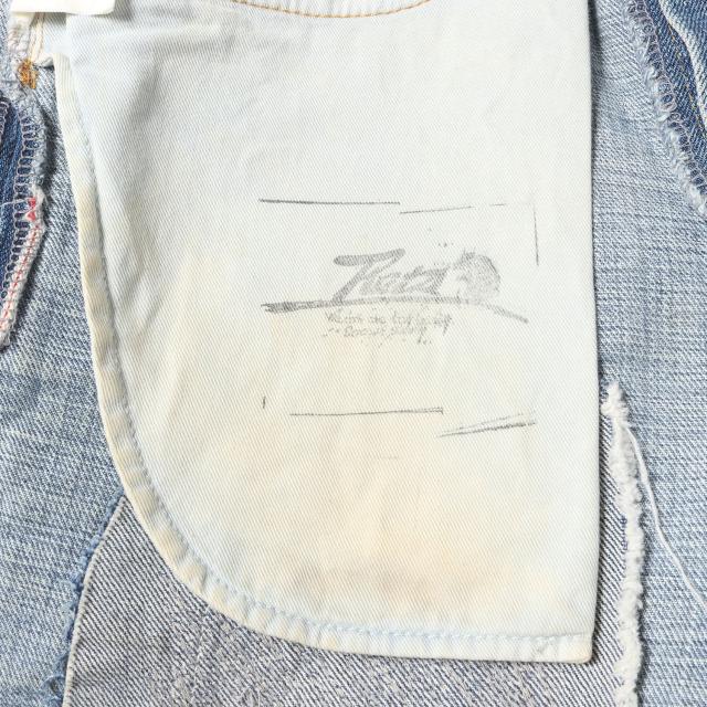RATS ラッツ パンツ インディゴ サイズ:S | NOMADSパッチ付き ダメージ加工 デニムパンツ | ボトムス ジーンズ ジーパン【メンズ】【中古】【K4575】_2