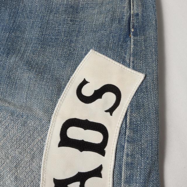 RATS ラッツ パンツ インディゴ サイズ:S | NOMADSパッチ付き ダメージ加工 デニムパンツ | ボトムス ジーンズ ジーパン【メンズ】【中古】【K4575】_8