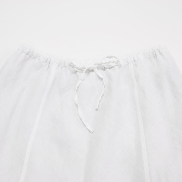 Plage プラージュ スカート ホワイト 白 サイズ:38(M) | 25春夏 ピュア