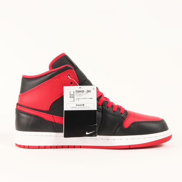 NIKE ナイキ サイズ:27.5cm | AIR JORDAN 1 MID BRED TOE (DQ8426-060 