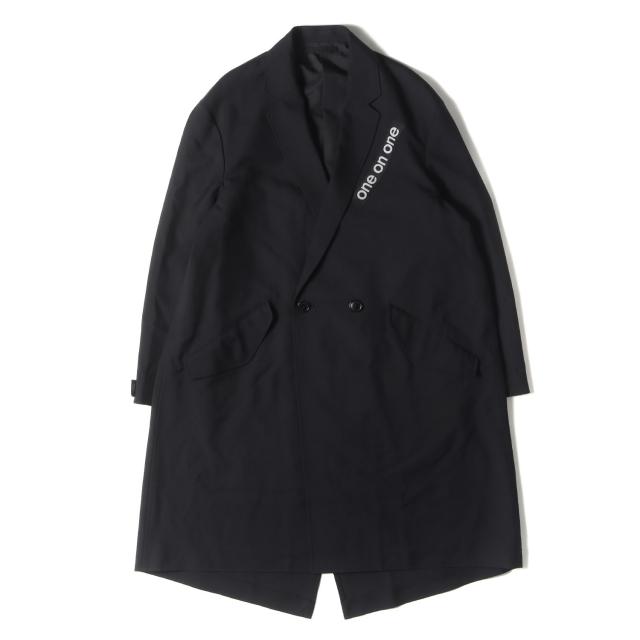 WTAPS ダブルタップス コート ブラック 黒 サイズ:M | 21AW UNDERCOVER サージ チェスターコート (JT COAT / WOPO. SERGE) | アウター ジャケット 上着【メンズ】【中古】【美品】【K4577】