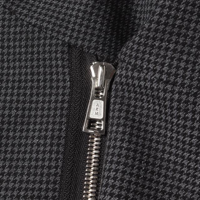 AKM エイケイエム コート グレー×ブラック サイズ:S | 23SS ハウンド