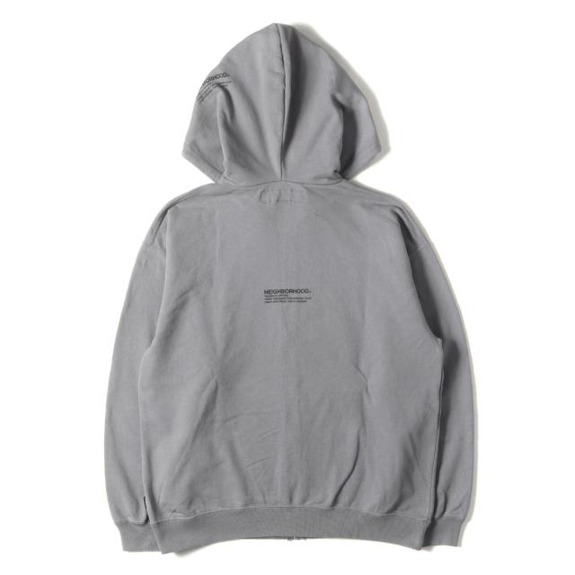 NEIGHBORHOOD ネイバーフッド パーカー グレー サイズ:L | 24AW 