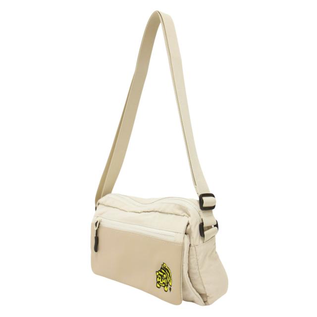 ear PAPILLONNER イア パピヨネ 虎屋ういろ バッグ ベージュ | 24春夏 虎ショルダーバッグ / ウォレットバッグ | 斜め掛け 肩掛け コトラ 刺繍 | ブランド カバン コラボ【レディース】【K4578】