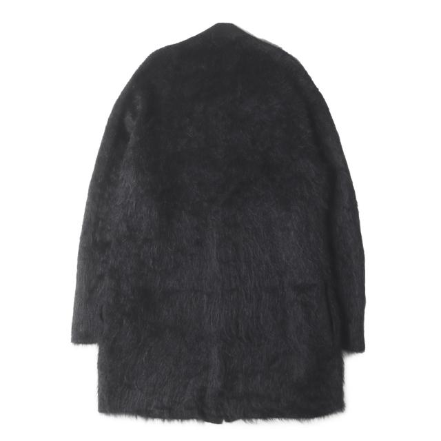 Yohji Yamamoto ヨウジヤマモト カーディガン ブラック 黒 サイズ:3 | 22AW シャギー モヘア Vネック ロング カーディガン (10G HALF CARDIGAN FUR FINISH LONG CARDIGAN) | POUR HOMME | 日本製 | トップス 羽織り【メンズ】【中古】【美品】【K4579】_1