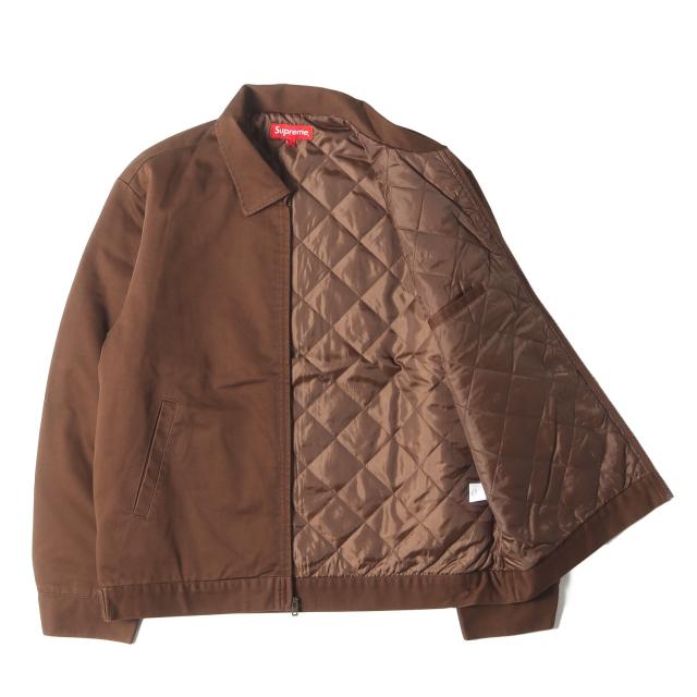 Supreme シュプリーム ジャケット 茶 ブラウン サイズ:S | 21AW THE CROW 裏地キルティング ワークジャケット Work Jacket | ザ クロウ コラボ 上着 アウター ブルゾン 【メンズ】【中古】【K4597】_2