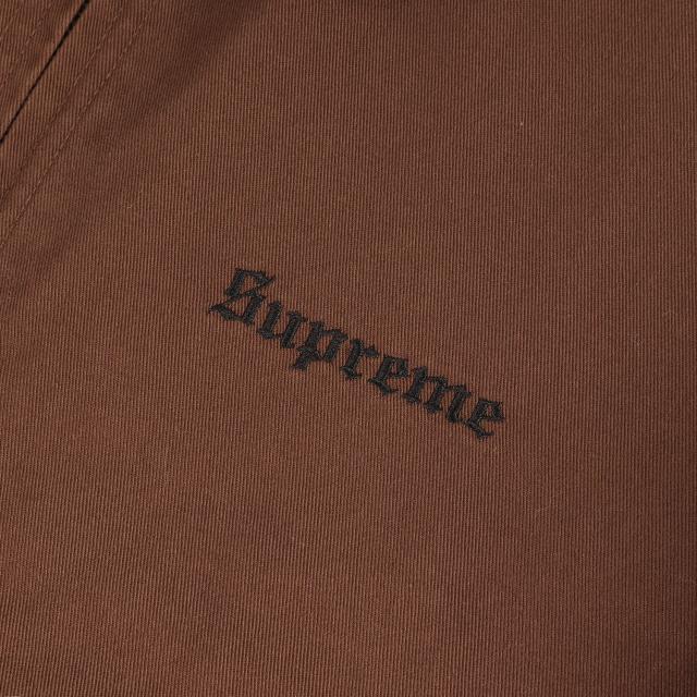 Supreme シュプリーム ジャケット 茶 ブラウン サイズ:S | 21AW THE CROW 裏地キルティング ワークジャケット Work Jacket | ザ クロウ コラボ 上着 アウター ブルゾン 【メンズ】【中古】【K4597】_4