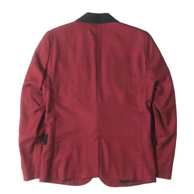 HYSTERIC GLAMOUR ヒステリックグラマー ジャケット ボルドー サイズ:S | シルク混 ウール 1B テーラードジャケット (0622AJ02) | THEE HYSTERIC XXX | アウター ブレザー 上着【メンズ】【中古】【美品】【K4610】_1