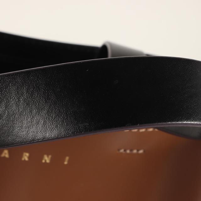 MARNI マルニ バッグ ブラウン×ライトグレー×ブラック | ミュゼオ ミニ バッグ | MUSEO | トートバッグ ショルダー | 2WAY 肩掛け クロスボディ 配色 カーフレザー | イタリア製 ブランド カバン【レディース】【中古】【K4613】_7