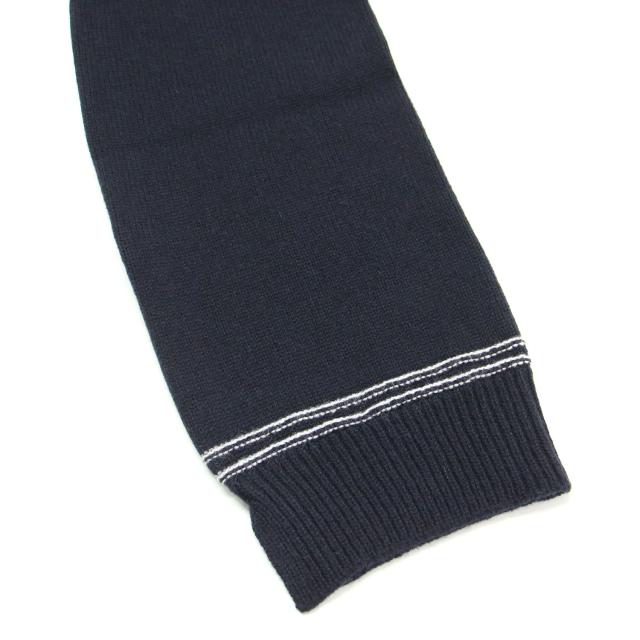 MARNI マルニ カーディガン ネイビー 紺 サイズ:40(M) | 24秋冬 バックロゴ キモノスリーブ カーディガン / ニット | クルーネック 長袖 ウール | イタリア製 | トップス セーター【レディース】【中古】【K4613】